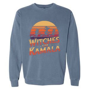 Witches For Kamala Harris Political Election 2024 Garment-Dyed Sweatshirt