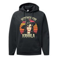 Witches For Kamala Harris Political Election 2024 Performance Fleece Hoodie