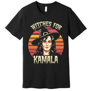 Witches For Kamala Harris Political Election 2024 Premium T-Shirt