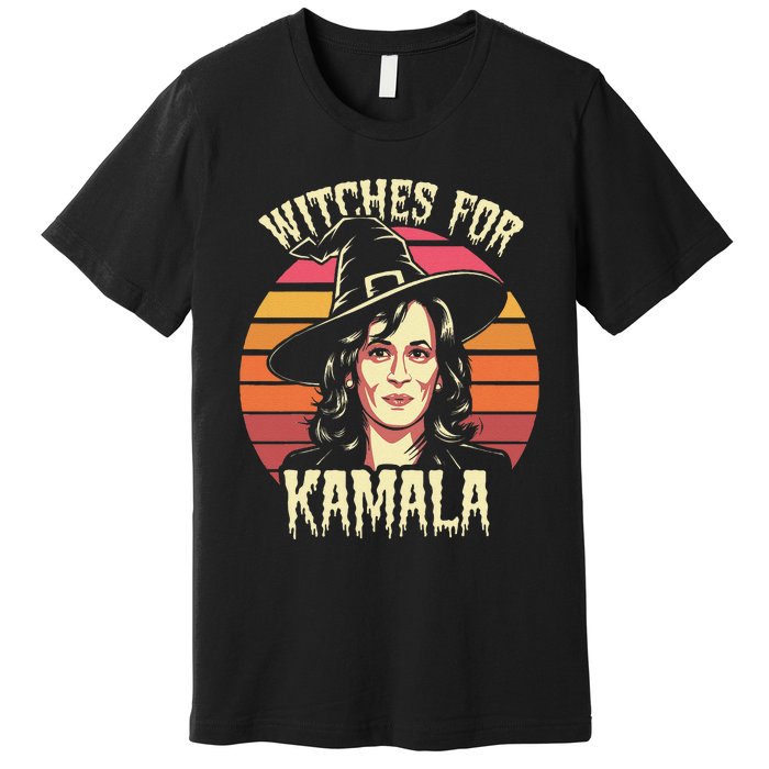 Witches For Kamala Harris Political Election 2024 Premium T-Shirt