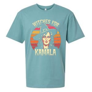 Witches For Kamala Harris Political Election 2024 Sueded Cloud Jersey T-Shirt