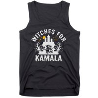 Witches For Kamala Harris 2024 President Happy Halloween Tank Top