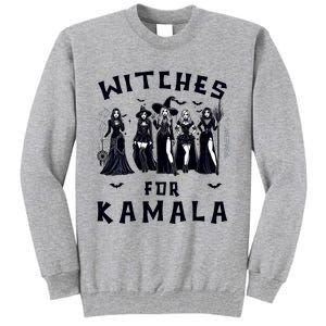 Witches For Kamala Harris Election 2024 Halloween Tall Sweatshirt