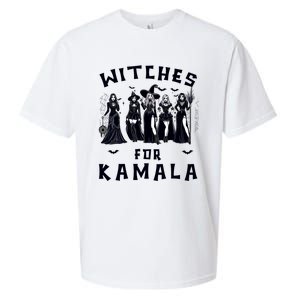 Witches For Kamala Harris Election 2024 Halloween Sueded Cloud Jersey T-Shirt