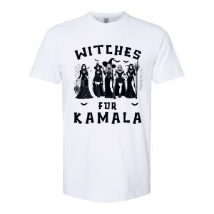 Witches For Kamala Harris Election 2024 Halloween Softstyle CVC T-Shirt