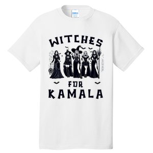 Witches For Kamala Harris Election 2024 Halloween Tall T-Shirt