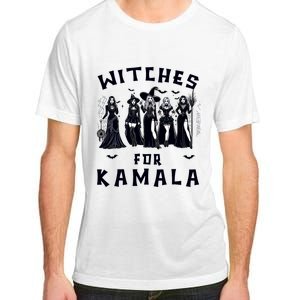 Witches For Kamala Harris Election 2024 Halloween Adult ChromaSoft Performance T-Shirt