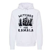 Witches For Kamala Harris Election 2024 Halloween Premium Hoodie