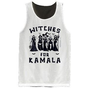 Witches For Kamala Harris Election 2024 Halloween Mesh Reversible Basketball Jersey Tank