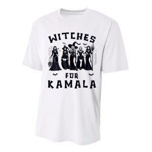 Witches For Kamala Harris Election 2024 Halloween Performance Sprint T-Shirt