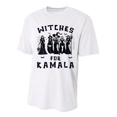 Witches For Kamala Harris Election 2024 Halloween Performance Sprint T-Shirt