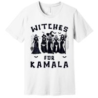 Witches For Kamala Harris Election 2024 Halloween Premium T-Shirt