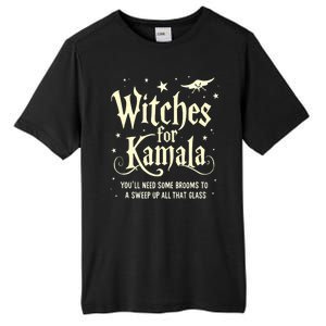 Witches For Kamala Harris Halloween Tall Fusion ChromaSoft Performance T-Shirt