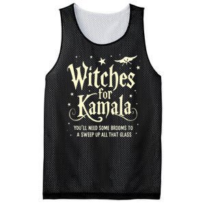 Witches For Kamala Harris Halloween Mesh Reversible Basketball Jersey Tank