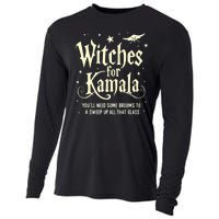 Witches For Kamala Harris Halloween Cooling Performance Long Sleeve Crew