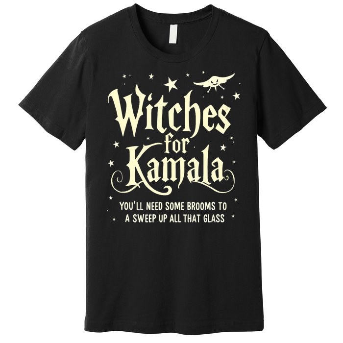 Witches For Kamala Harris Halloween Premium T-Shirt