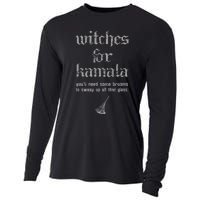 Witches For Kamala Harris Election 2024 Cooling Performance Long Sleeve Crew