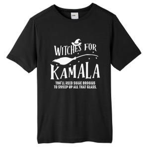 Witches For Kamala Harris 2024 Election Halloween Tall Fusion ChromaSoft Performance T-Shirt