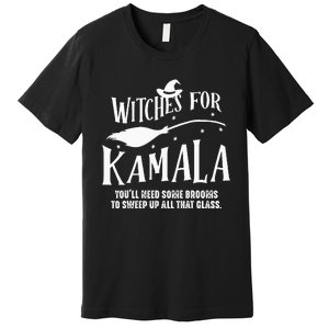 Witches For Kamala Harris 2024 Election Halloween Premium T-Shirt