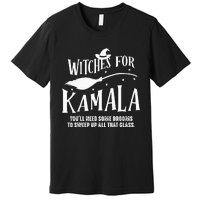 Witches For Kamala Harris 2024 Election Halloween Premium T-Shirt