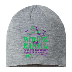 Witches For Kamala Harris Election 2024 Halloween Sustainable Beanie