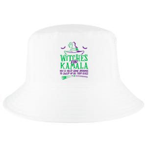 Witches For Kamala Harris Election 2024 Halloween Cool Comfort Performance Bucket Hat