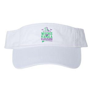 Witches For Kamala Harris Election 2024 Halloween Valucap Bio-Washed Visor