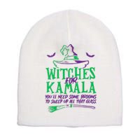 Witches For Kamala Harris Election 2024 Halloween Short Acrylic Beanie