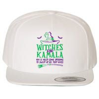 Witches For Kamala Harris Election 2024 Halloween Wool Snapback Cap