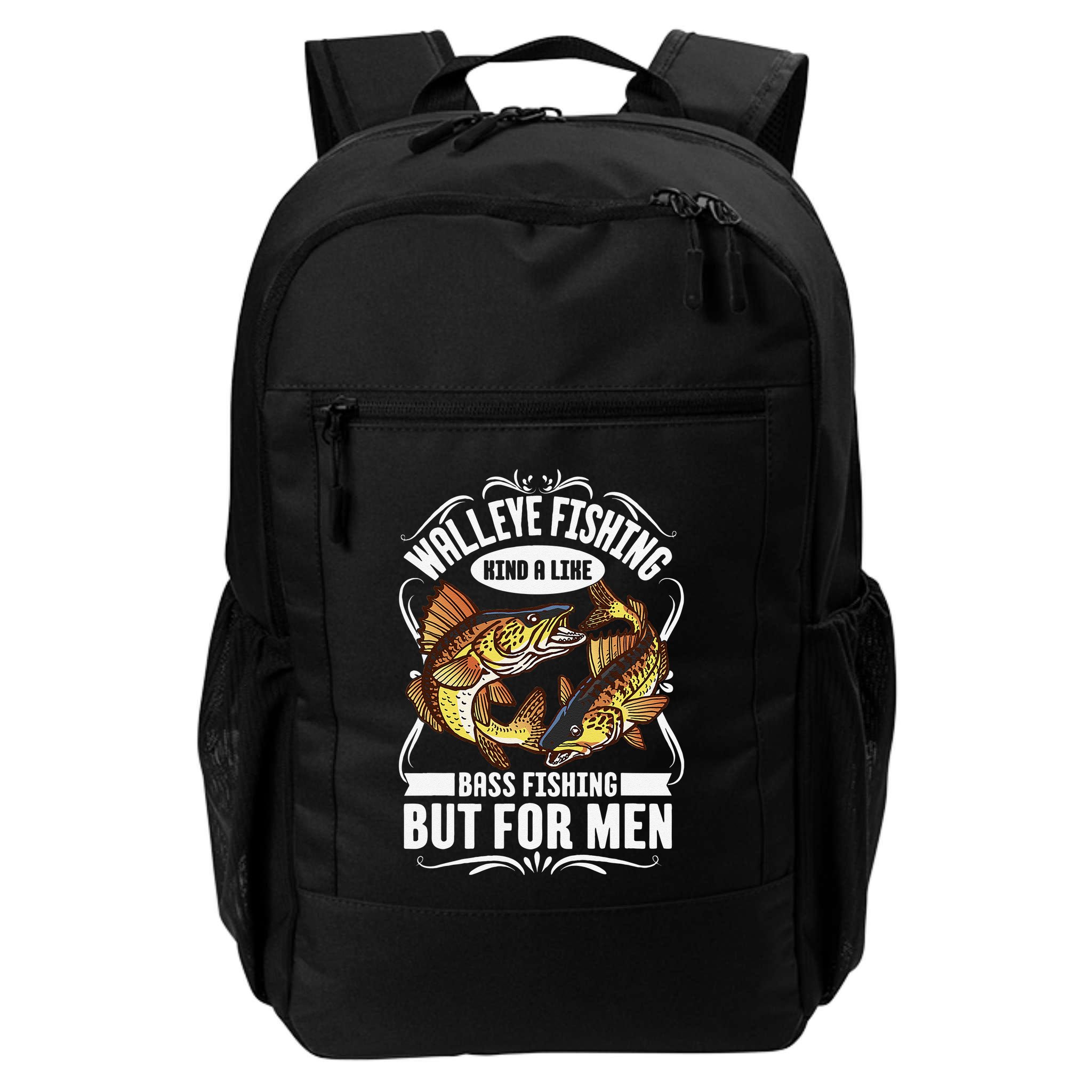 Walleye Fishing Kind A Like Bass Fishing But For Backpack