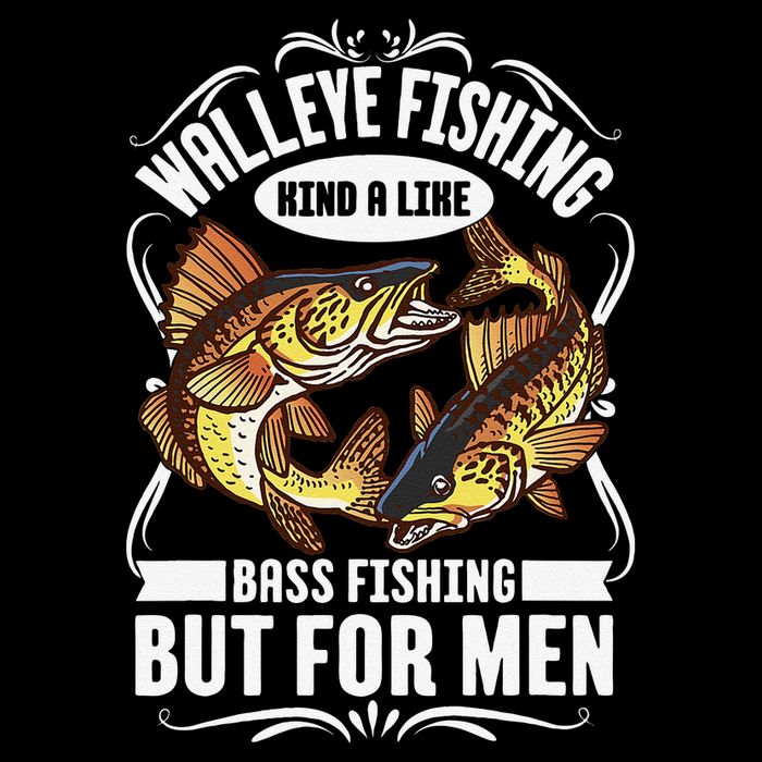 Walleye Fishing Kind A Like Bass Fishing But For Button