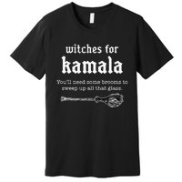 Witches For Kamala Kamala Halloween Witch Feminist Premium T-Shirt