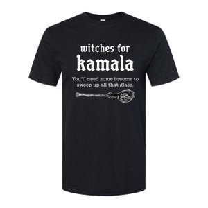 Witches For Kamala Kamala Halloween Witch Feminist Softstyle CVC T-Shirt