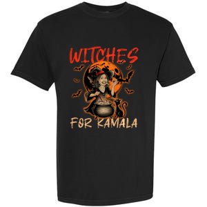 Witches For Kamala Halloween Harris 2024 Garment-Dyed Heavyweight T-Shirt