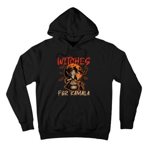 Witches For Kamala Halloween Harris 2024 Hoodie