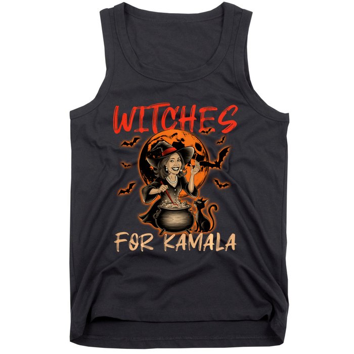 Witches For Kamala Halloween Harris 2024 Tank Top