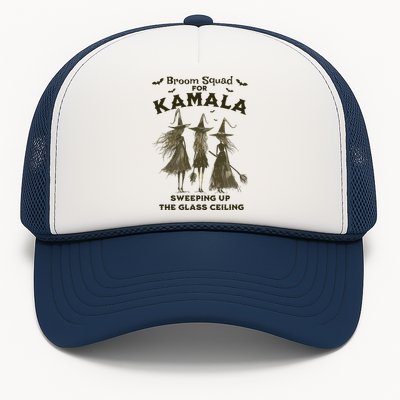 Witches For Kamala Halloween Witch Trucker Hat