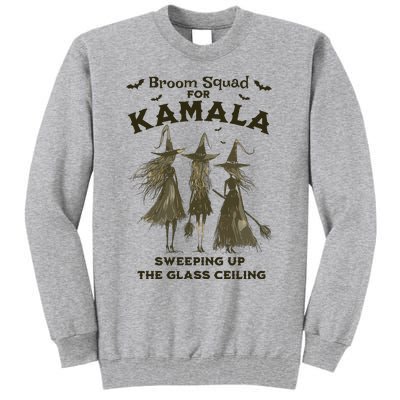 Witches For Kamala Halloween Witch Tall Sweatshirt