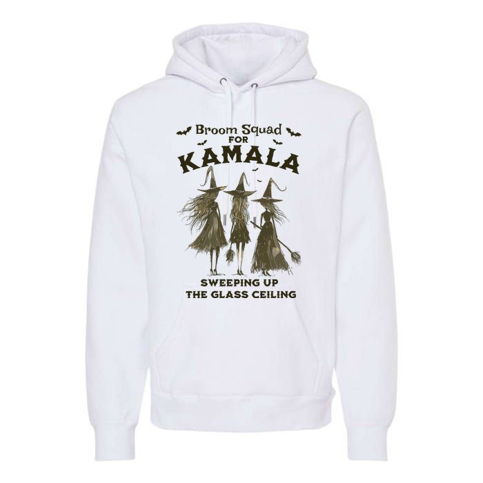 Witches For Kamala Halloween Witch Premium Hoodie