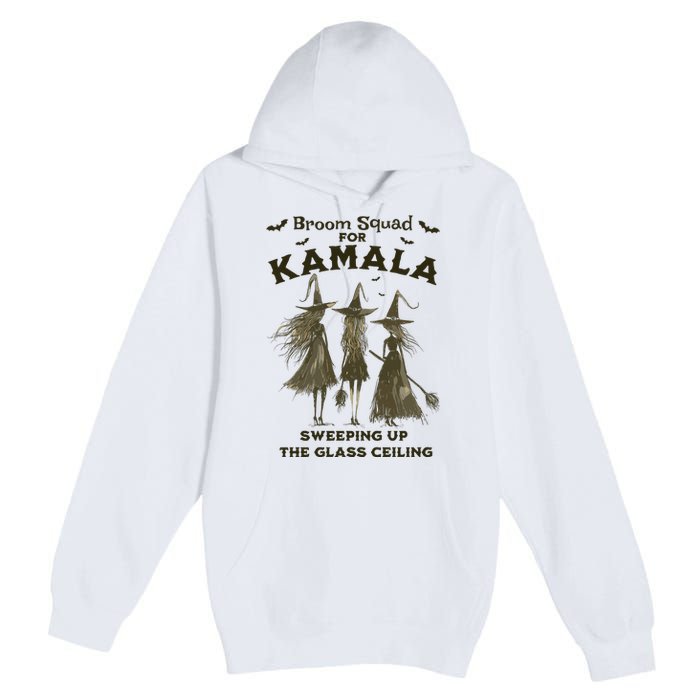 Witches For Kamala Halloween Witch Premium Pullover Hoodie