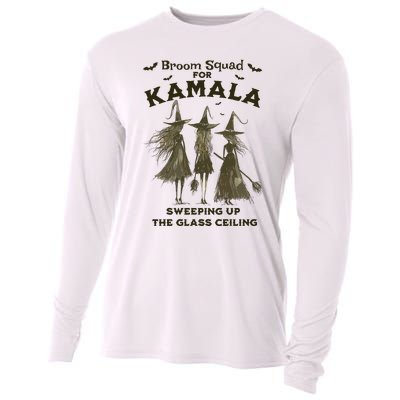 Witches For Kamala Halloween Witch Cooling Performance Long Sleeve Crew