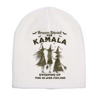 Witches For Kamala Halloween Witch Short Acrylic Beanie