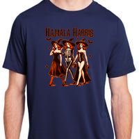 Witches For Kamala Harris Election 2024 Halloween Vote Adult ChromaSoft Performance T-Shirt