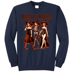 Witches For Kamala Harris Election 2024 Halloween Vote Tall Sweatshirt