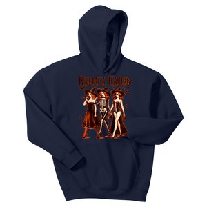 Witches For Kamala Harris Election 2024 Halloween Vote Kids Hoodie