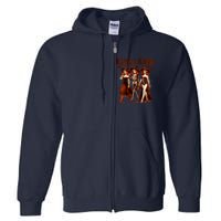 Witches For Kamala Harris Election 2024 Halloween Vote Full Zip Hoodie