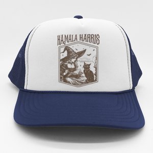 Witches For Kamala Harris Election 2024 Halloween Vote Trucker Hat