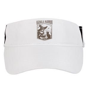 Witches For Kamala Harris Election 2024 Halloween Vote Adult Drive Performance Visor