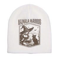 Witches For Kamala Harris Election 2024 Halloween Vote Short Acrylic Beanie