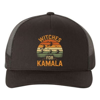 Witches For Kamala Harris Political Election 2024 Yupoong Adult 5-Panel Trucker Hat